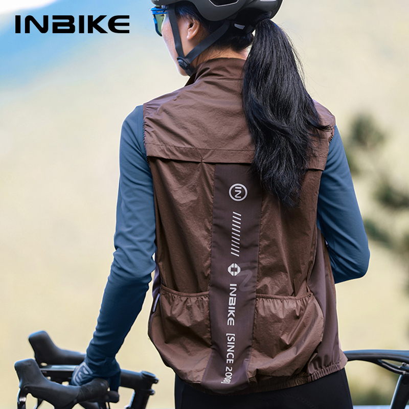 Running Gear Jacket - Inbike colete de ciclismo feminino sem