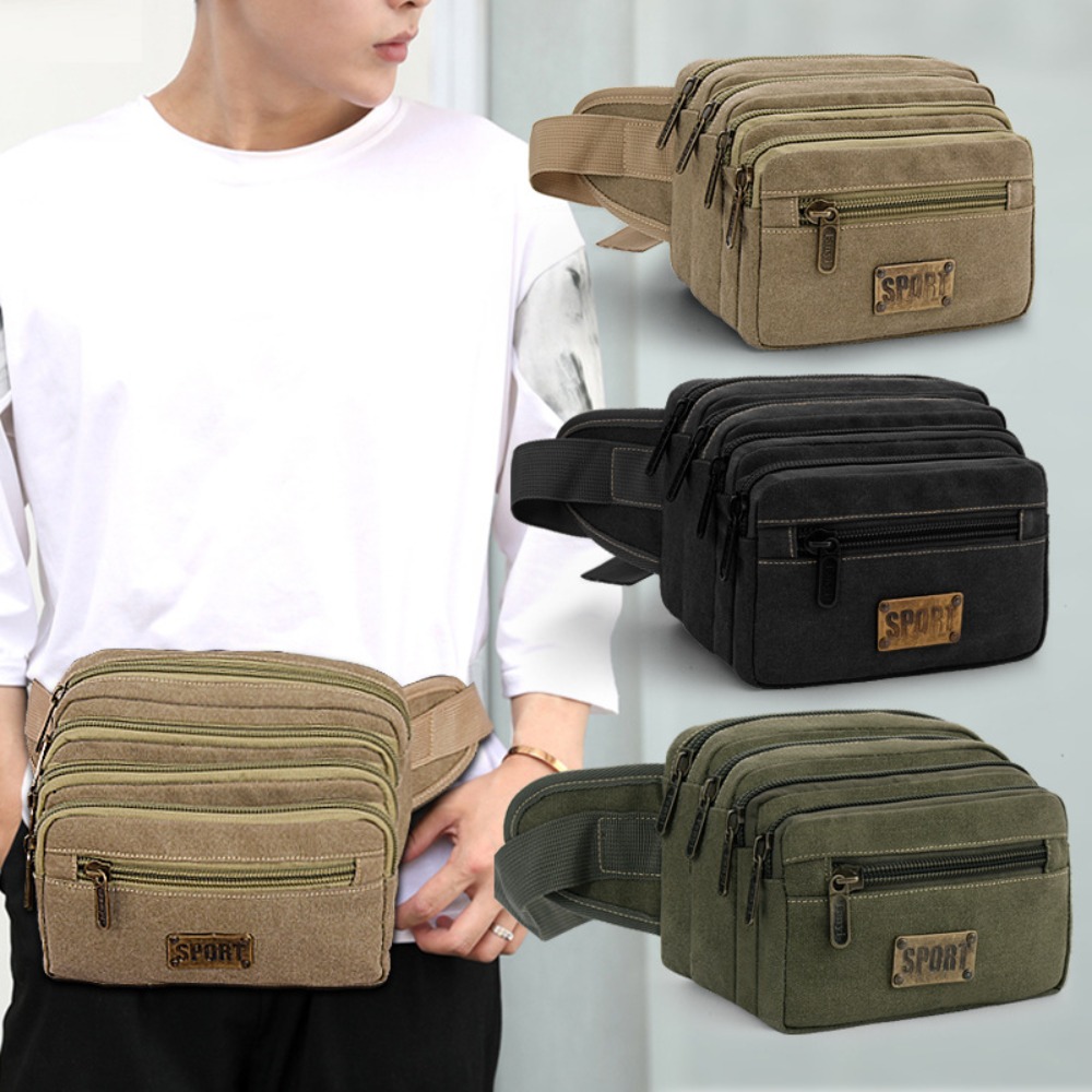 Running Gear Organizer - Sacos de cintura de lona úteis
