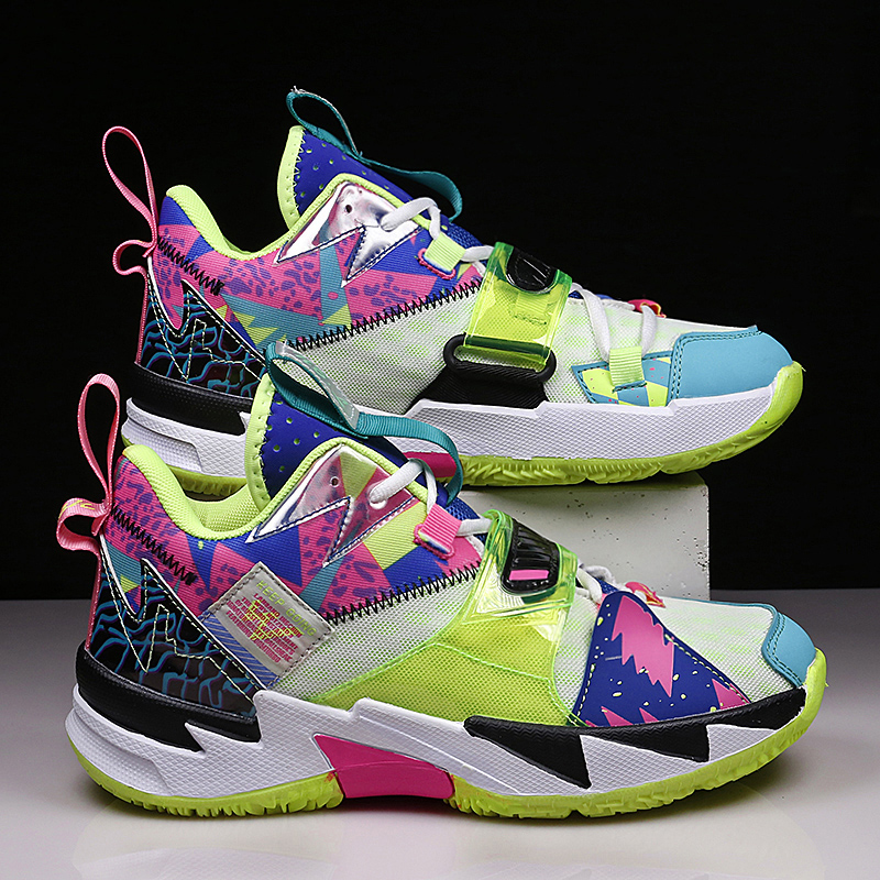 High And Running Gear - Tênis de basquete masculino respirável e