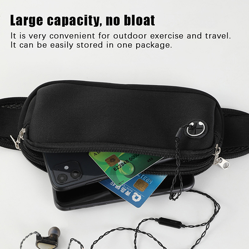 Running Gear Organizer - Bolsa de cintura para esportes, corrida
