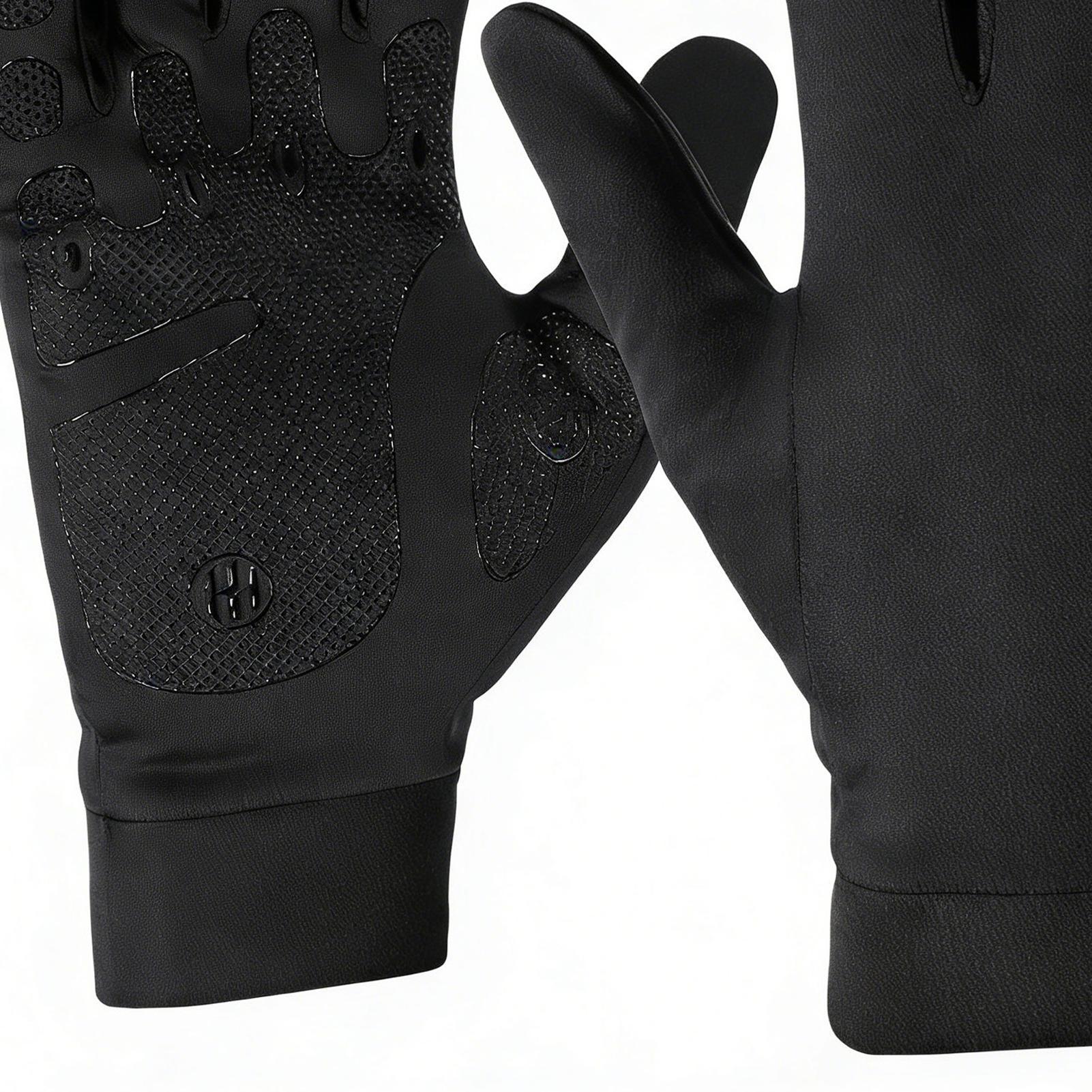 Running Gear In Snow - Inverno luvas de ciclismo dedo cheio