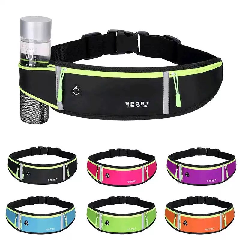 Running Gear Organizer - Bolsa de Cintura Esportiva Refletiva e