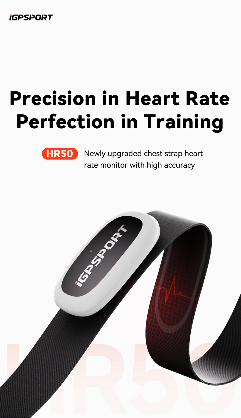 Heart Rate Strap Chest - IGPSPORT HR50 Monitor de frequência cardíaca