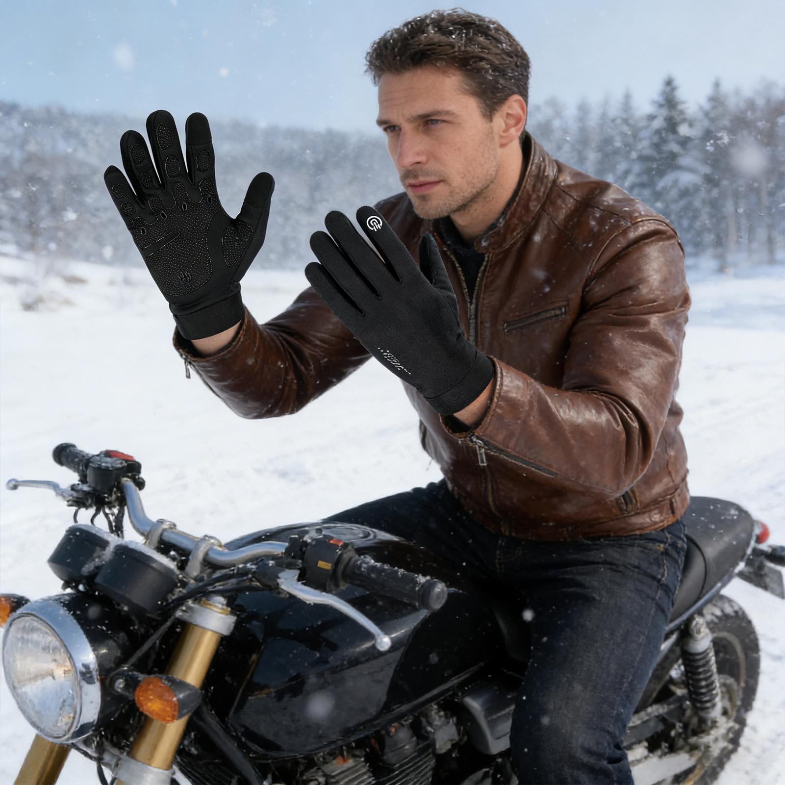 Running Gear In Snow - Dedo cheio equipamento de tempo frio