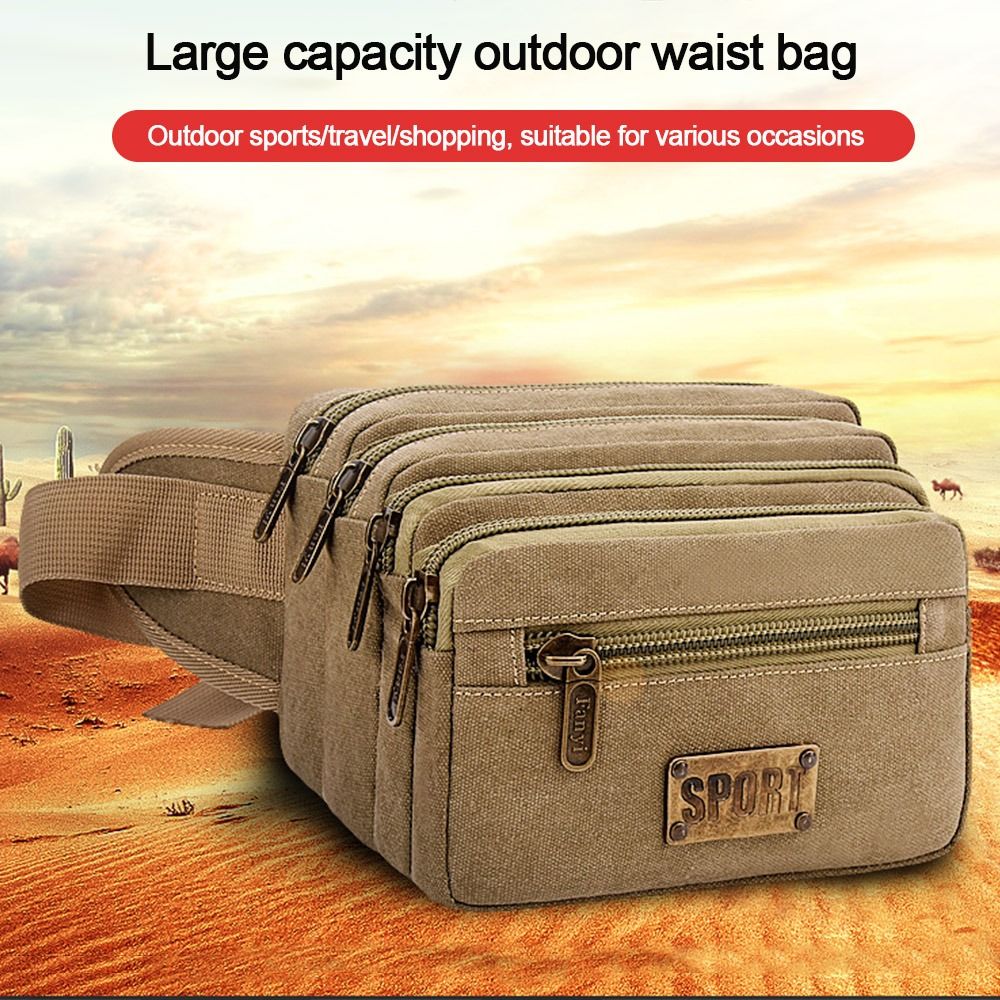 Sacos de cintura de lona úteis - Running Gear Organizer avaliação e preço