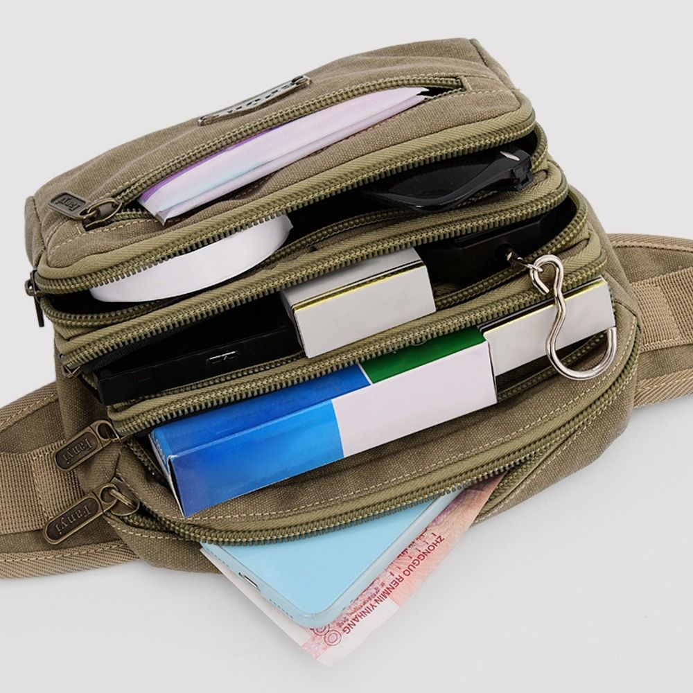Sacos de cintura de lona úteis - Running Gear Organizer avaliação e preço