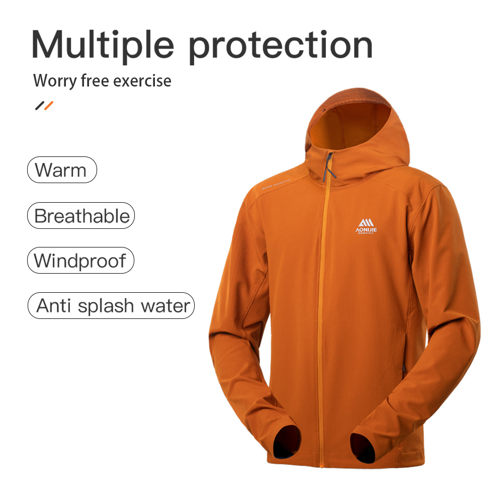 Aonijie jaqueta com capuz wind - Running Gear Jacket avaliação e preço