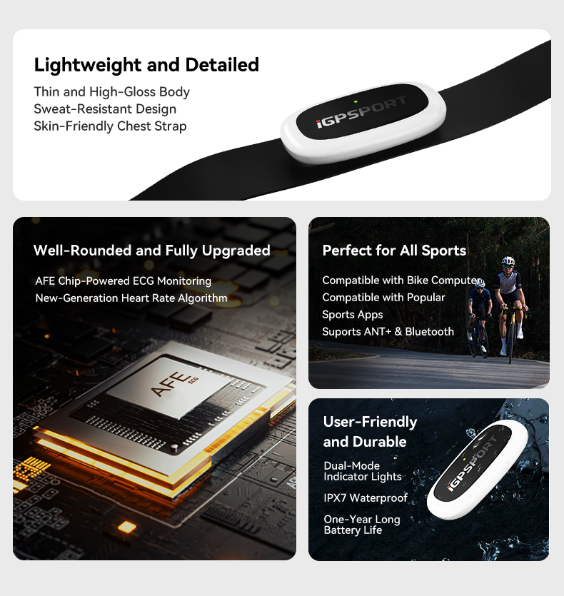 IGPSPORT HR50 Monitor de frequ - Heart Rate Strap Chest avaliação e preço