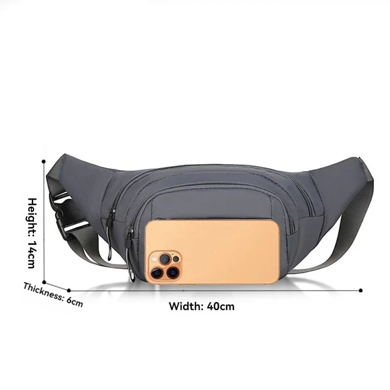 Homens lona fanny cintura pack - Running Gear Organizer avaliação e preço
