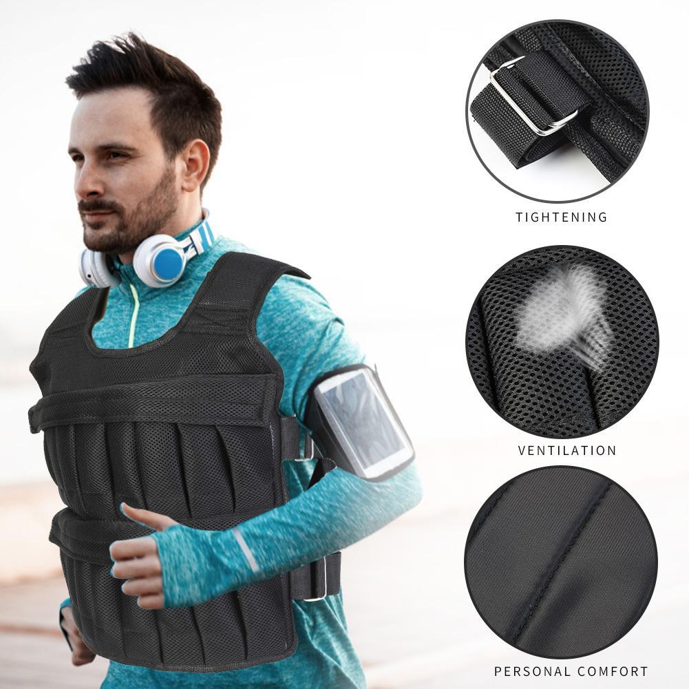Colete de Peso Ajustável para  - Running Gear Jacket avaliação e preço