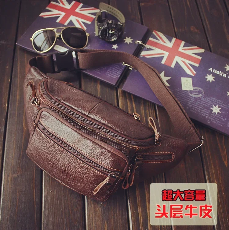 Bolsa de cintura de couro genu - Running Gear Organizer avaliação e preço