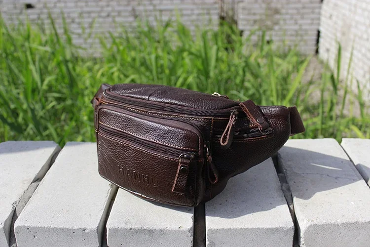 Bolsa de cintura de couro genu - Running Gear Organizer avaliação e preço