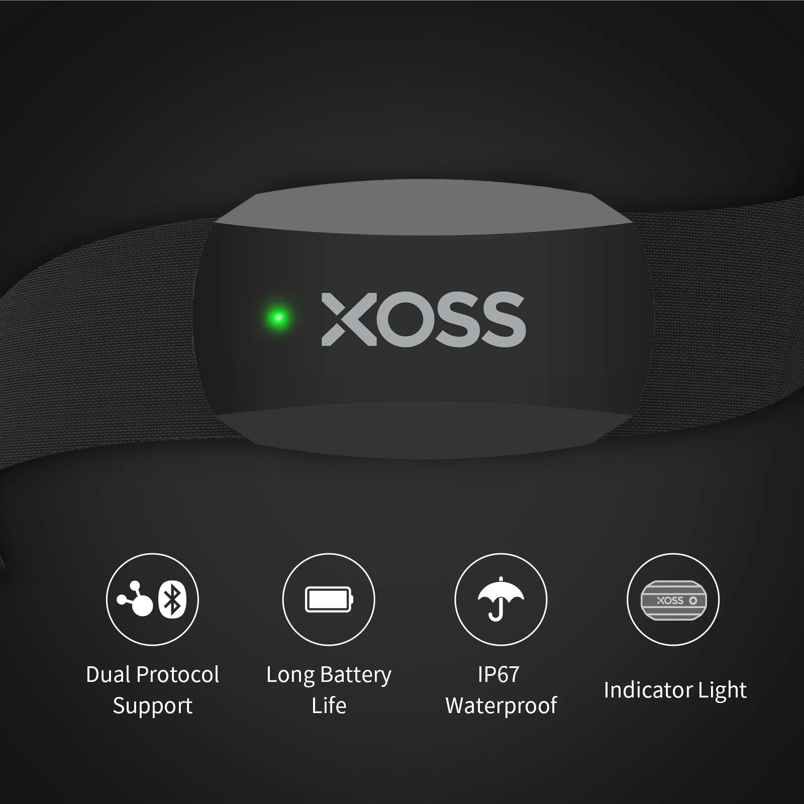 AliExpress Collection XOSS X2  - Heart Rate Strap Chest avaliação e preço