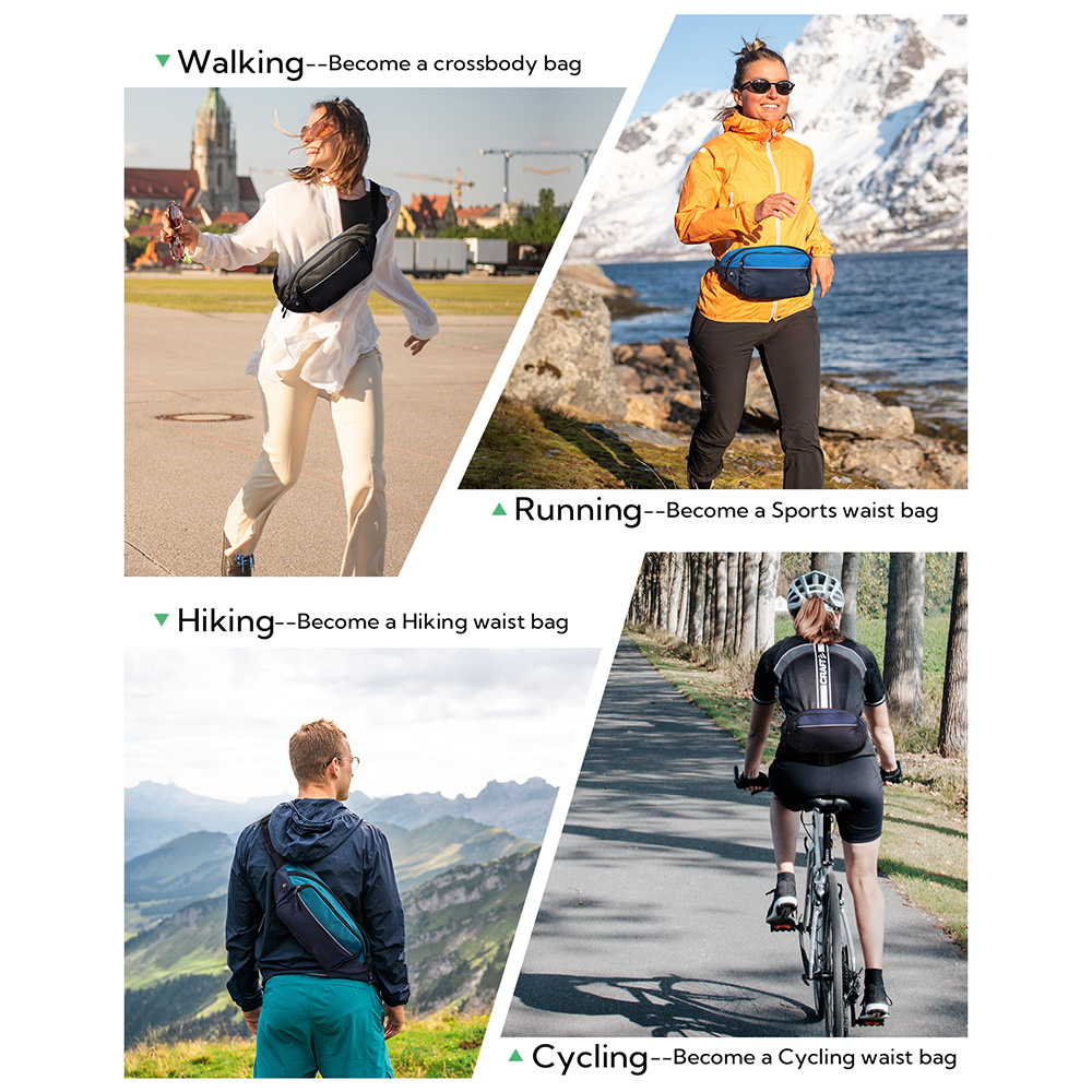 Waterfly fanny pacote saco de  - Running Gear Organizer avaliação e preço