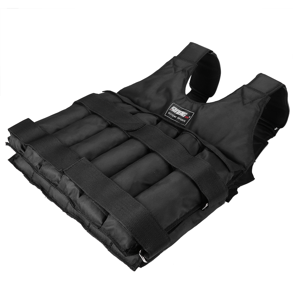 1 - 110lbs colete ponderado aj - Running Gear Jacket avaliação e preço