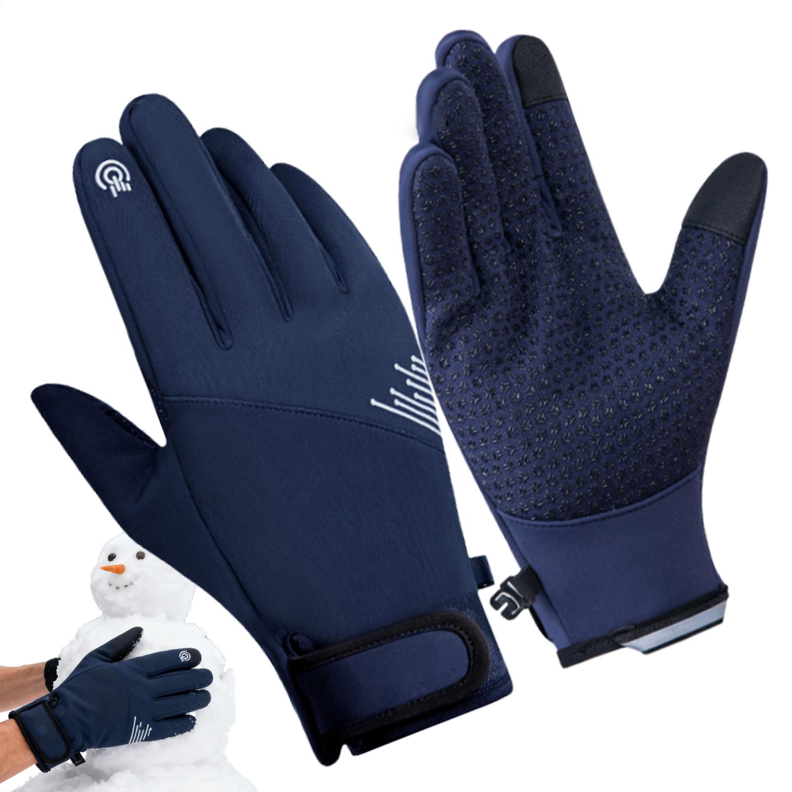 1 par luvas de inverno à prova - Running Gear In Snow avaliação e preço