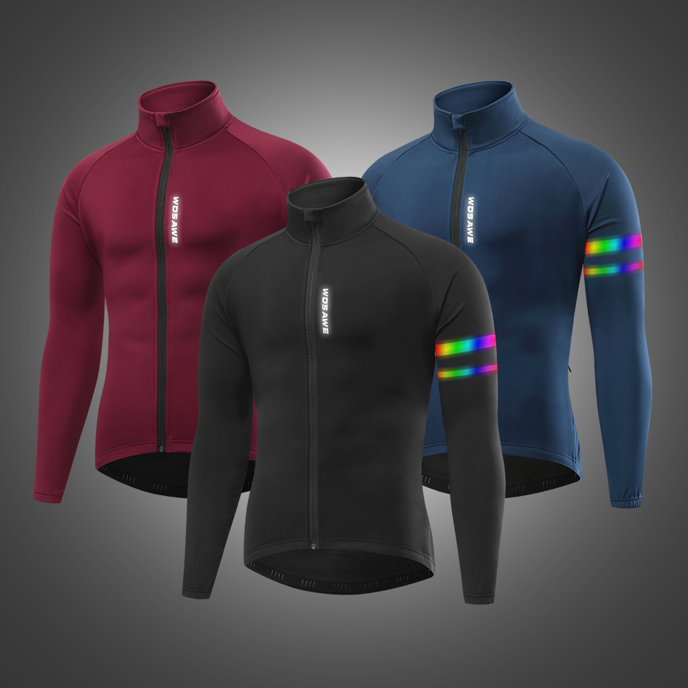 Wosawe jaqueta térmica de inve - Running Gear Jacket avaliação e preço