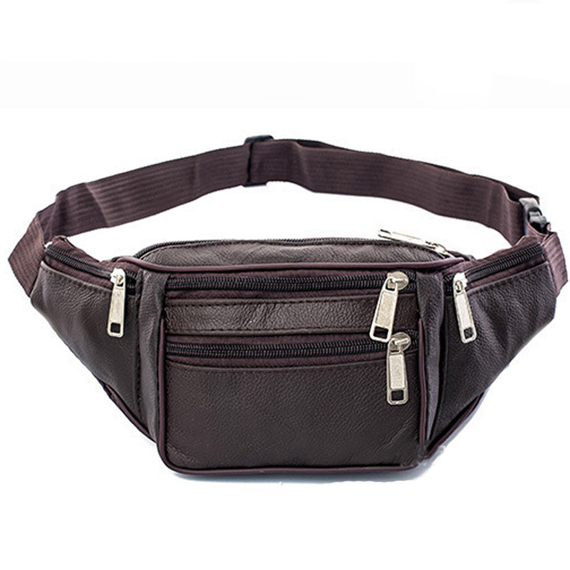 Homens de couro cintura saco p - Running Gear Organizer avaliação e preço
